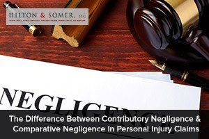 Contributory V/S Comparative Negligence Personal Injury Claims